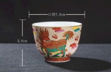 茶具景德镇瓷器手工茶具主人杯图片