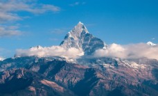 雪山珠穆朗玛峰图片