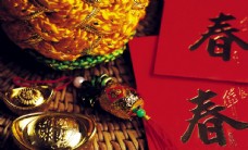 国庆节春节喜庆过年中国年图片