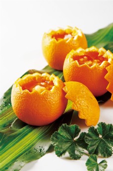 香橙炖雪蛤图片