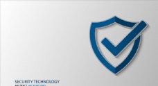蓝色科技背景网络安全图片