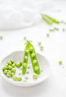 绿色蔬菜豌豆美味图片