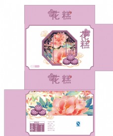 中国风设计国潮风糕点包装图片
