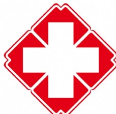 矢量医院红十字标志图片