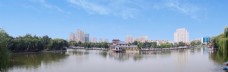 沛县汉城公园全景图片