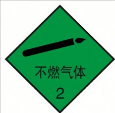 2006标志危险货物包装标志不燃气体图片