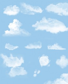 云彩云朵笔刷预设图片