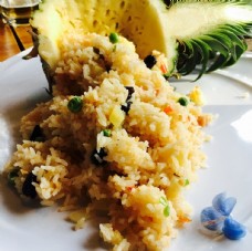 台湾小吃菠萝米饭图片
