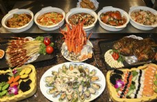 大虾拌饭马来西亚美食节图片