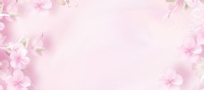 妇女节海报粉色背景图片