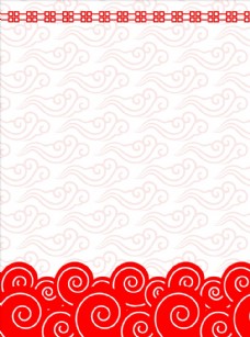 中国风设计祥云纹理背景素材图片