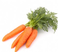 绿色蔬菜新鲜胡萝卜图片