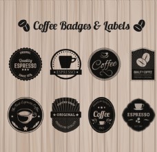 咖啡杯黑色咖啡标签图片
