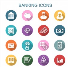 金融银行金融与银行业图标图片
