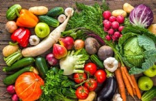 健康饮食蔬菜背景图片