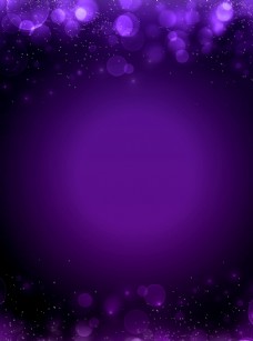 紫色梦幻海报图片