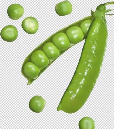 有机水果豌豆绿豆图片