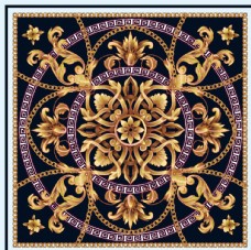 欧式风格欧式花纹方巾图片