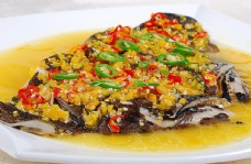 豫菜黄椒深海鱼头面图片