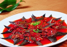 豫菜剁椒深海鱼尾图片