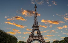 巴黎风景法国巴黎埃菲尔铁塔风景图片