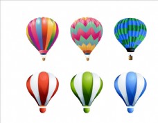 psd素材热气球素材图片