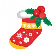 圣诞袜子装饰素材图片