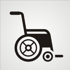 标志字体轮椅图片