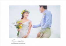 韩国风影楼婚相册模板之草地风情图片