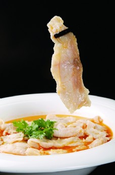 特色菜海派酸汤鲜鱼片图片