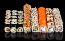 餐饮日本寿司图片