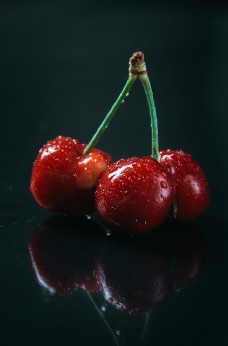 樱桃图片樱桃水果果实背景海报素材图片