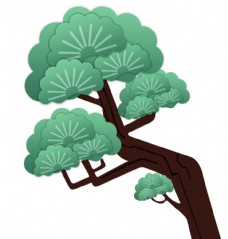 绿树松树图片