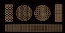 茶福底纹传统元素国潮纹样图片