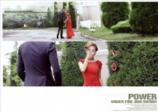 韩国风影楼婚相册模板之春色满园图片