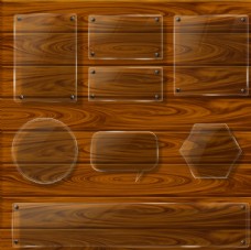 木材玻璃效果图片
