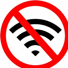 禁止wifi图片
