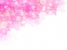 化妆品宣传册粉色泼墨背景图片
