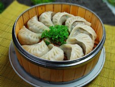 炒饭小吃鲜肉蒸饺图片
