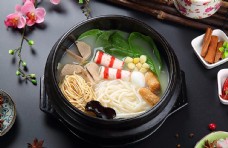 炒饭砂锅米线图片