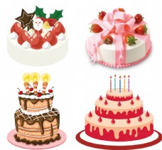 画册折页生日蛋糕图片