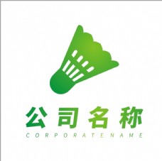 创意广告羽毛球馆logo图片