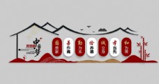 中意宣传展板中国梦我的梦中国传统文化文化墙图片