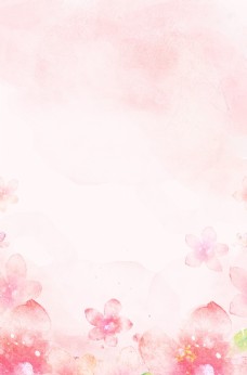 情人节海报粉色背景图片