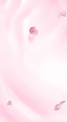 化妆品海报粉色背景图片