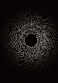 画册设计失量黑洞漩涡线条图片素材