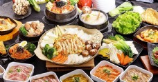 日系日韩料理烤肉图片