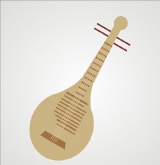 旅游海报琵琶中国乐器图片