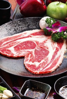 日系日韩料理烤肉图片
