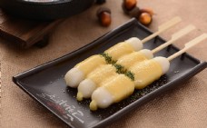 日系日韩料理芝士年糕图片